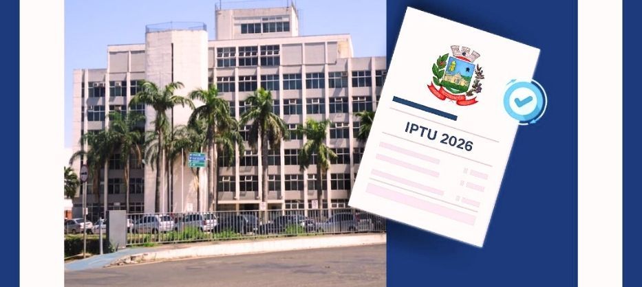CARNÊS DO IPTU JÁ ESTÃO DISPONÍVEIS NO SITE DA PREFEITURA